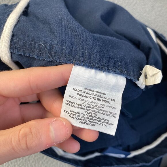 Nike Cargo Shorts Mens  Blue  Short Hiking Outdoors Size 36‎ - Picture 8 of 9